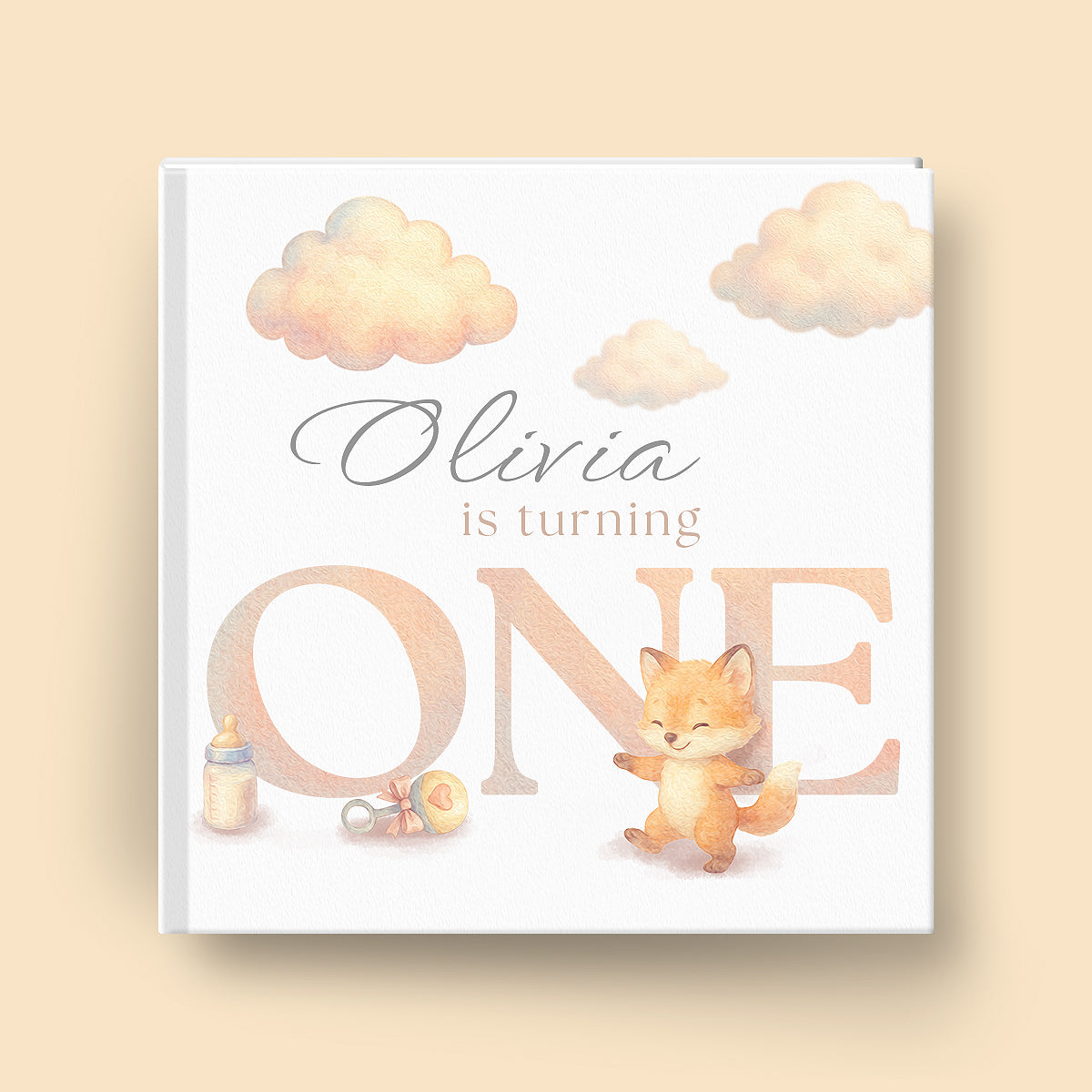 Baby is Turning One Personalized Book