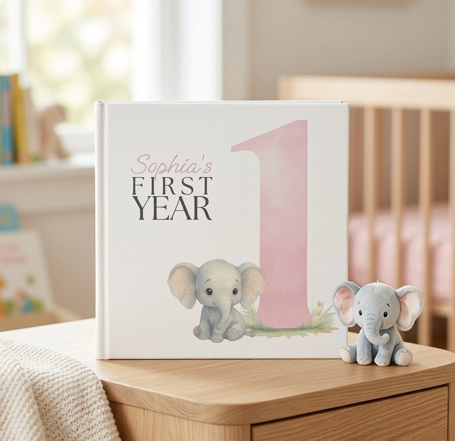 Paper Pixi Baby's First Year Personalized Book