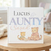 Personalisiertes Buch für Baby und Tante